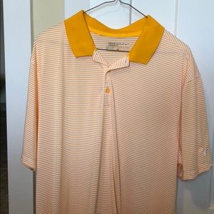 Orange Nike Golf Polo